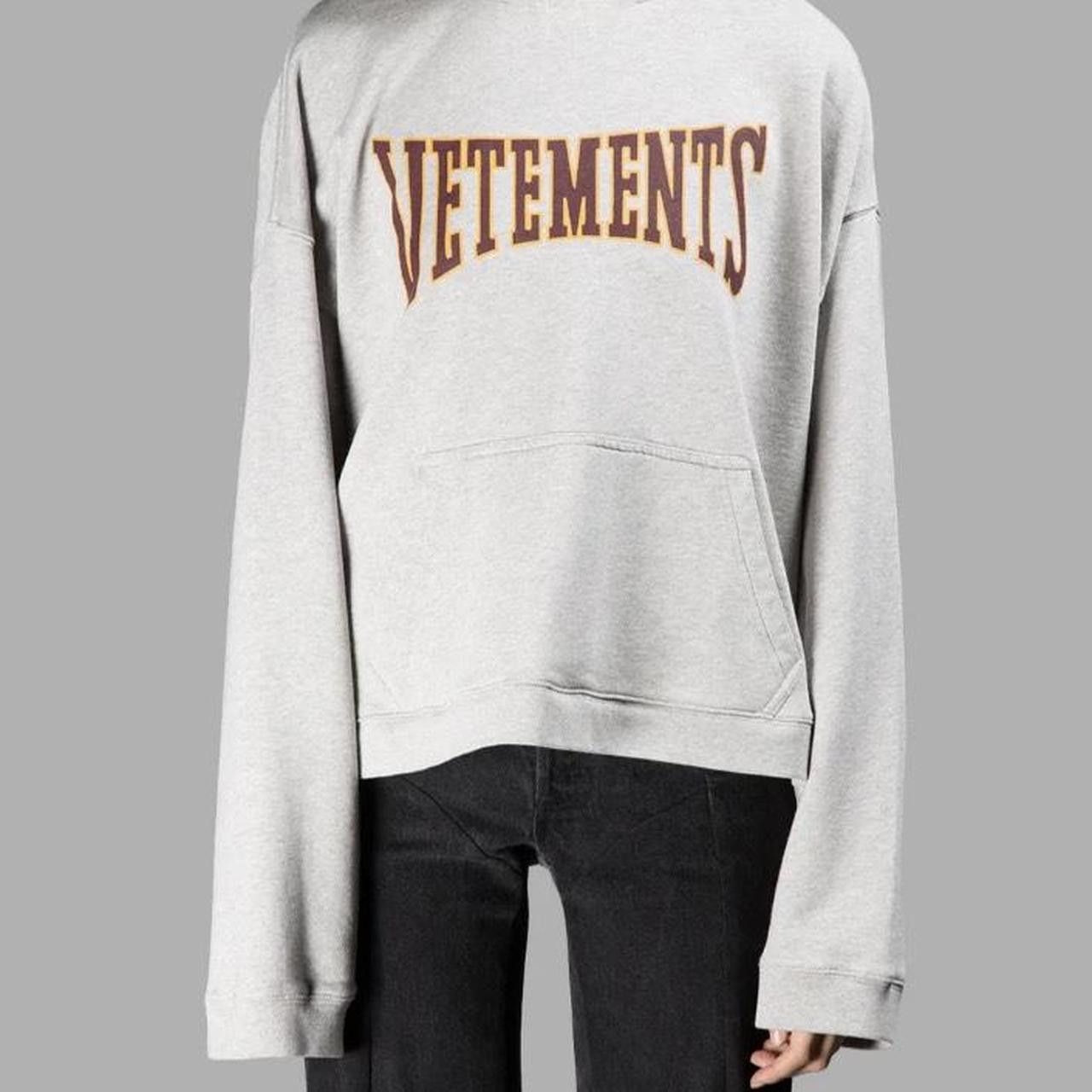 Vetements SS16 Gray Reversible Hoodie Size US M / EU 48-50 / 2 - 16 Thumbnail