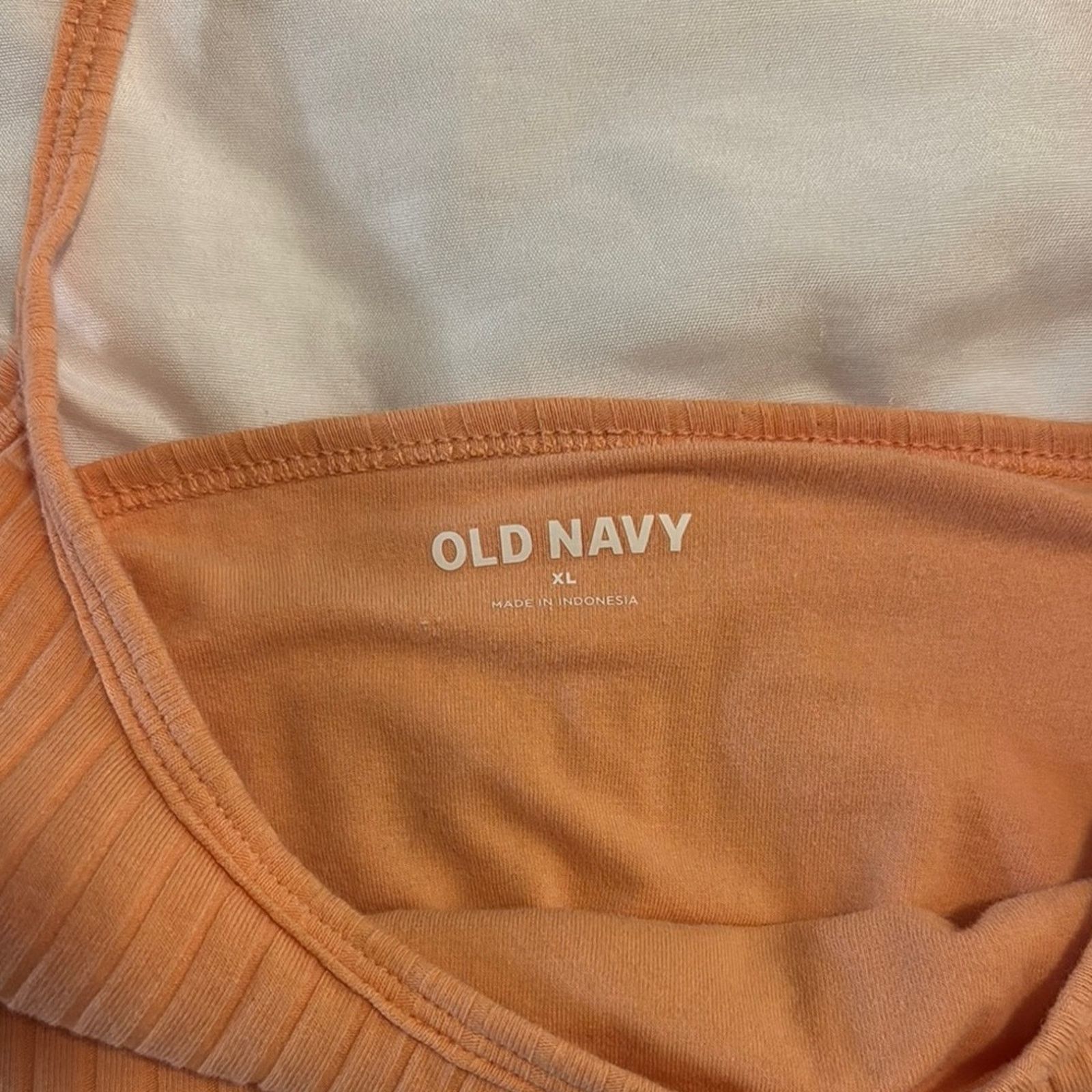 Old Navy Old Navy Ribbed Tank Top y2k – Peach, XL Size XL / US 12-14 / IT 48-50 - 3 Thumbnail