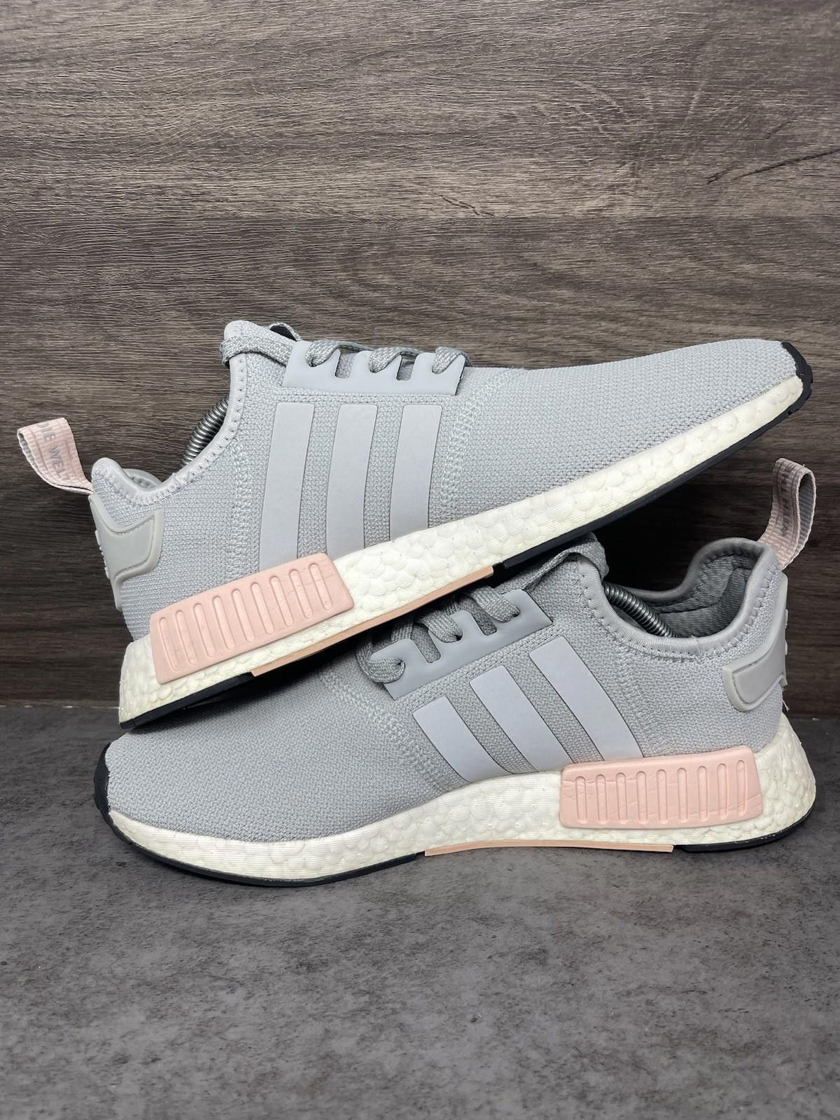 Adidas Adidas NMD R1 Sneakers Womens Size 10 Grey Pink Running Size US 10 / IT 40 - 7 Thumbnail