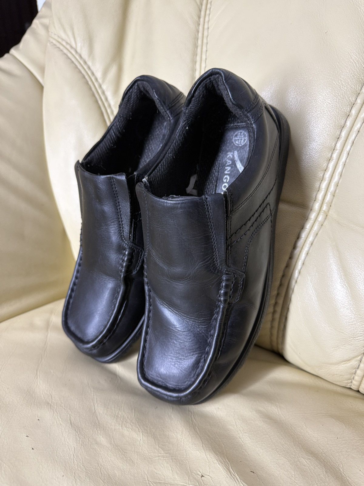 Kangol Kangol Leather Slip on shoes Size US 8.5 / EU 41-42 - 3 Thumbnail