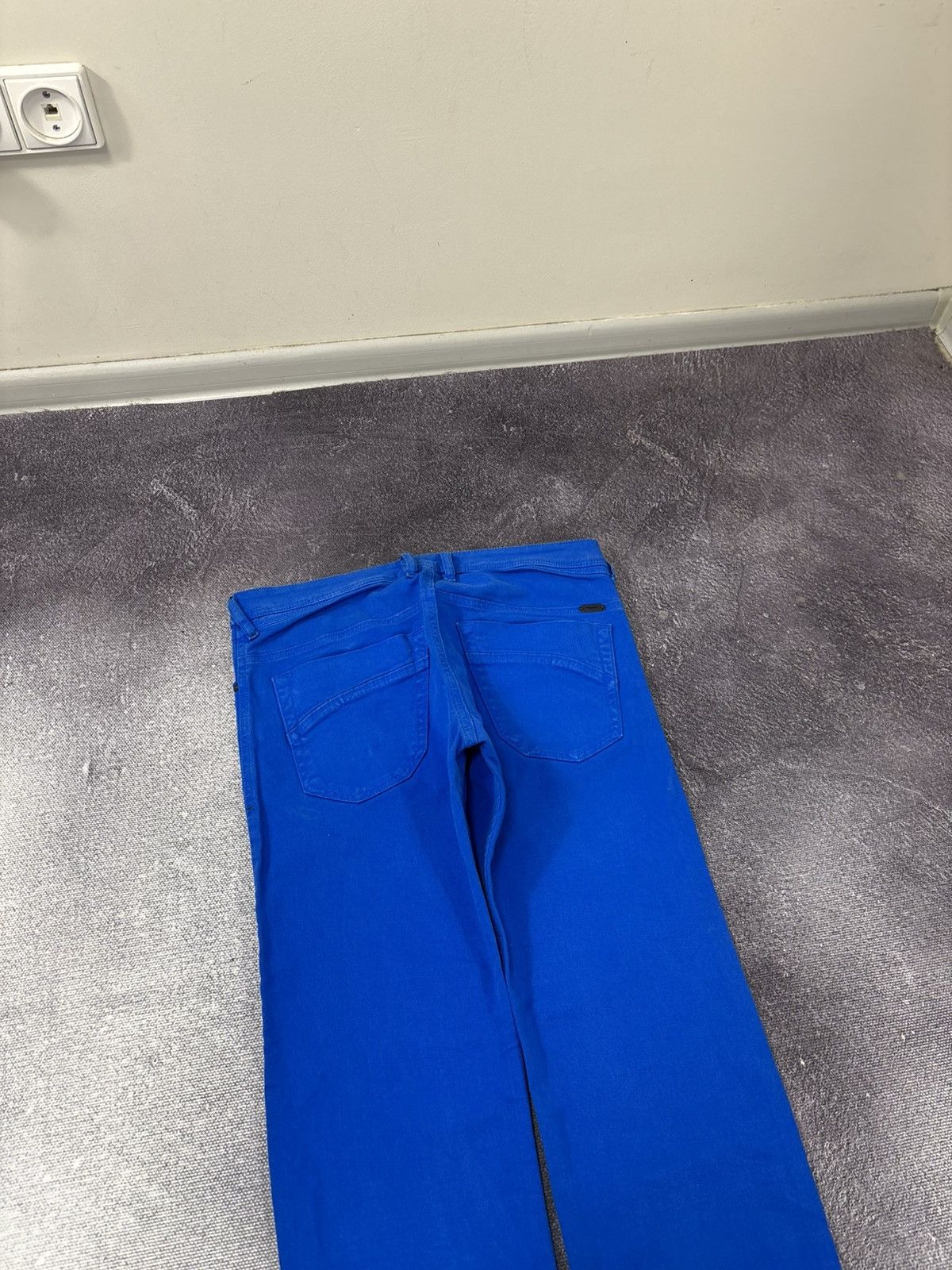 Diesel Diesel Iakop Regular Slim Tapered NWT Men’s Blue Denim Jeans Size US 30 / EU 46 - 17 Thumbnail