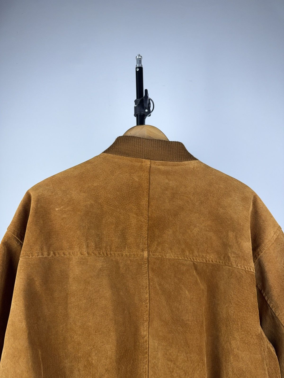 Leather Vintage Western Cowboy Leather MOTO Bomber Jacket Rock Punk Size US L / EU 52-54 / 3 - 13 Thumbnail