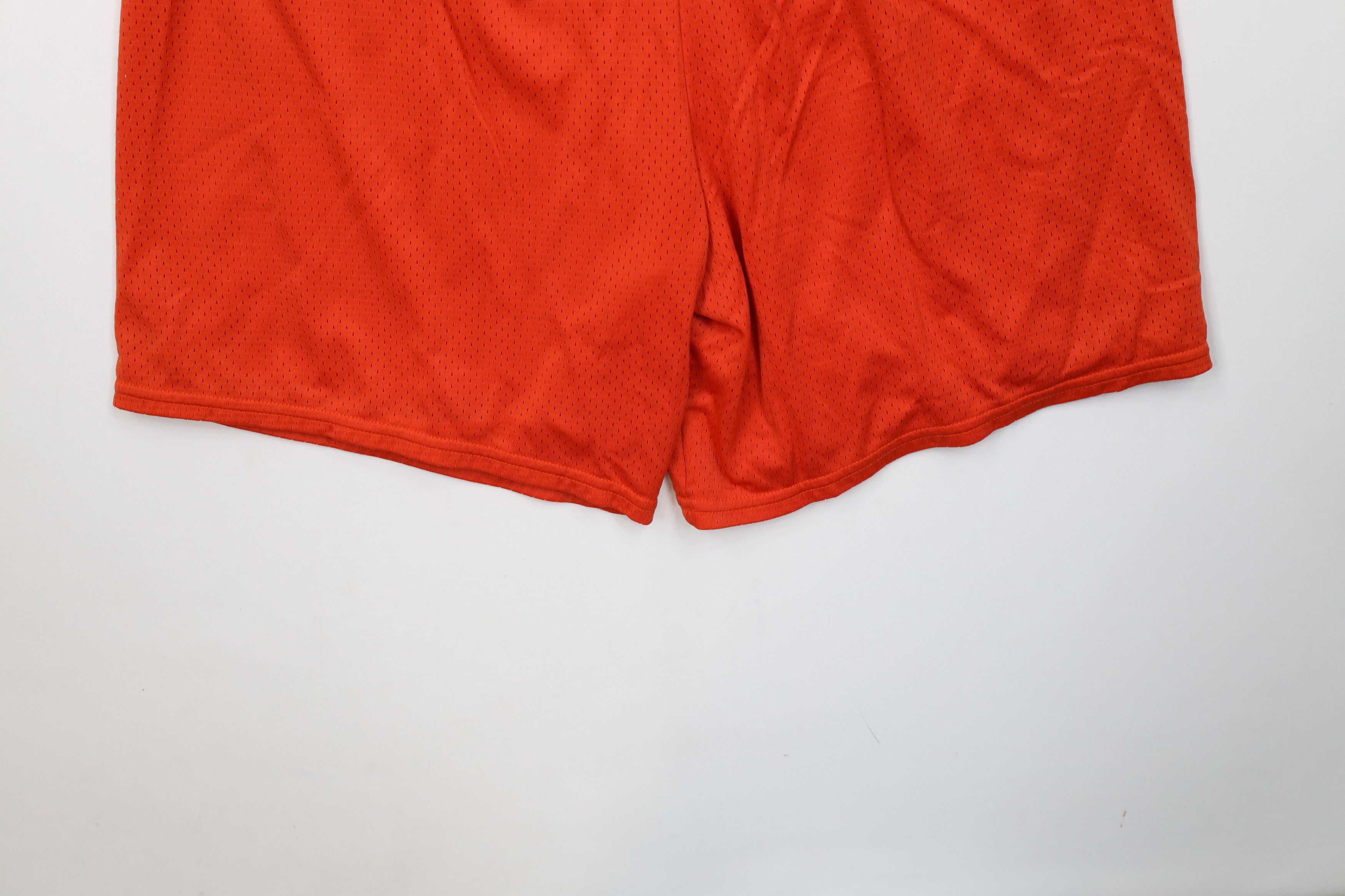 Nike Vintage 90s Nike Scott Mini Swoosh Above Knee Shorts Orange Size US 32 / EU 48 - 12 Thumbnail