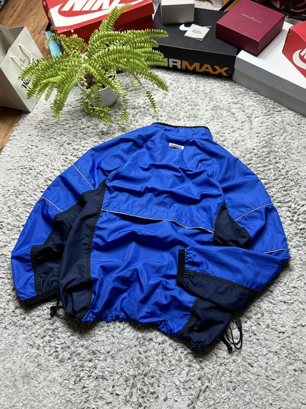 Nike 90s Nike Jacket Vintage Rare Nylon Drill Streetwear Retro Size US L / EU 52-54 / 3 - 11 Thumbnail