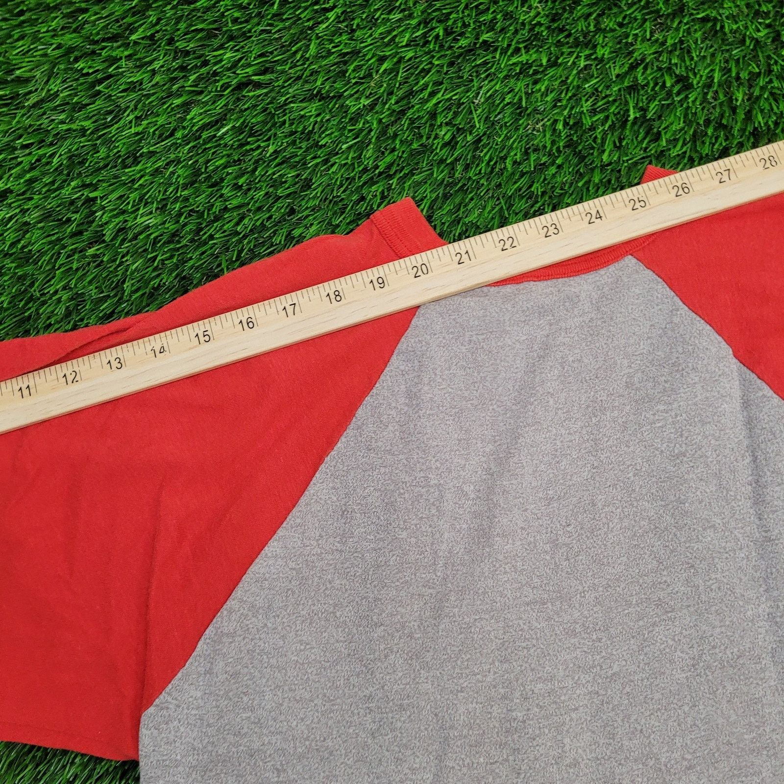 Velva Sheen VTG NC State Wolfpack Baseball Tee Shirt M/L USA 3/4 Sleeve Size US L / EU 52-54 / 3 - 9 Thumbnail