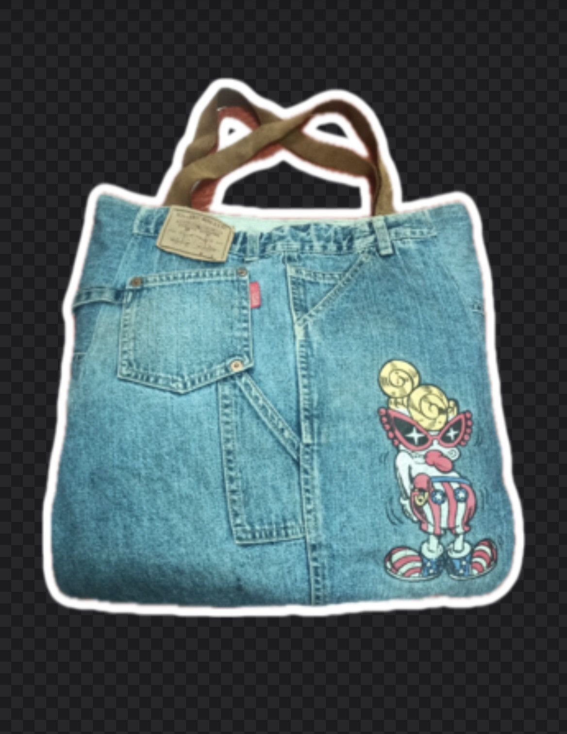 Hysteric Glamour HYSTERIC MINI x DENIM TOTE BAG x DENIM & DUNGAREE Size ONE SIZE - 1 Thumbnail