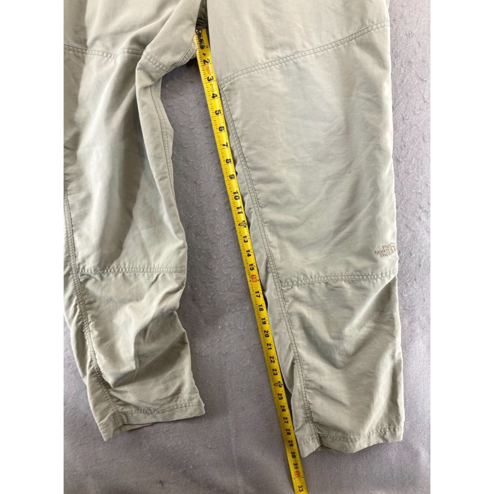 The North Face The North Face Pants Men 34 Khaki Nylon Canvas Regular Straight 30in Pockets Casual Outdoor Size US 34 / EU 50 - 3 Thumbnail