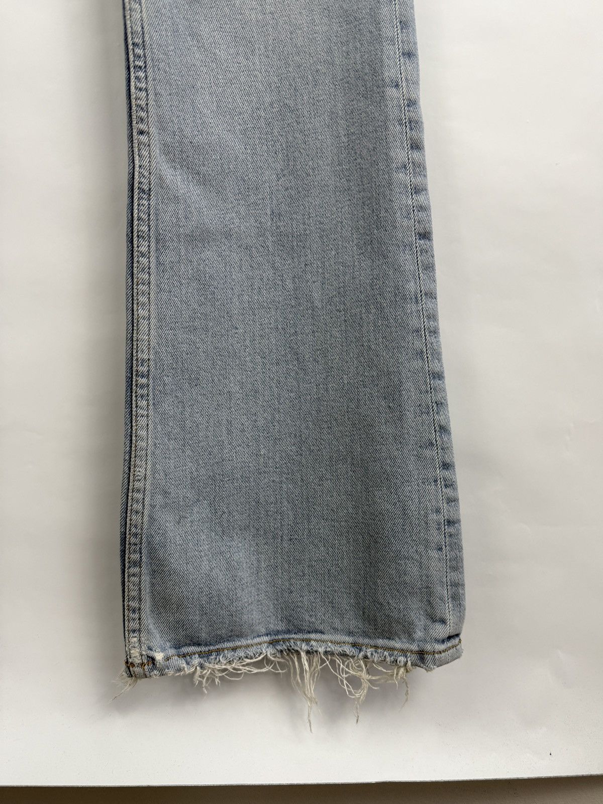 Acne Studios 🇺🇸 Acne Studios Width Flare Jeans Lita Indigo Fray Flared Size 27" / US 4 / IT 40 - 6 Thumbnail