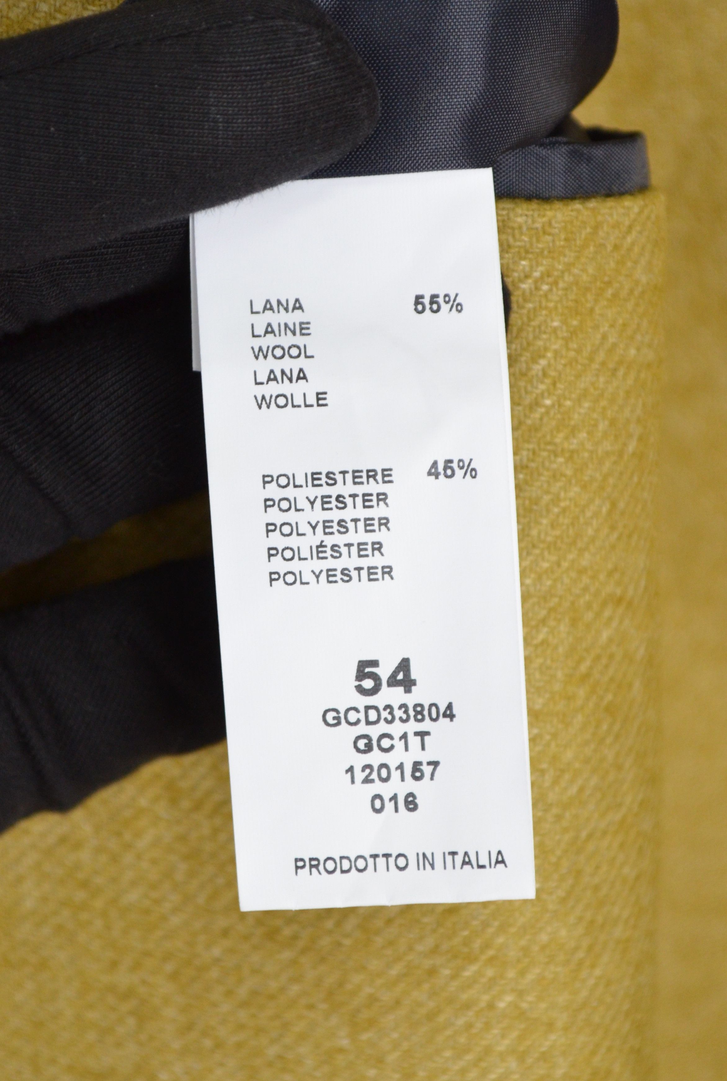 Designer Exibit La Sartoria Wool Polyester Blend Blazer Size US44 Size 44R - 13 Thumbnail