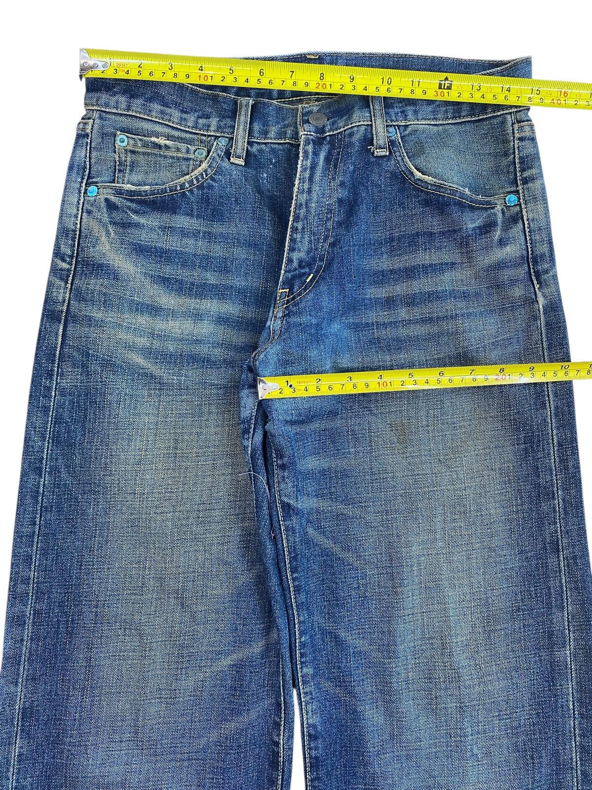 Uniqlo Uniqlo Vintage Faded Wash Style Baggy Jeans Size US 30 / EU 46 - 5 Thumbnail