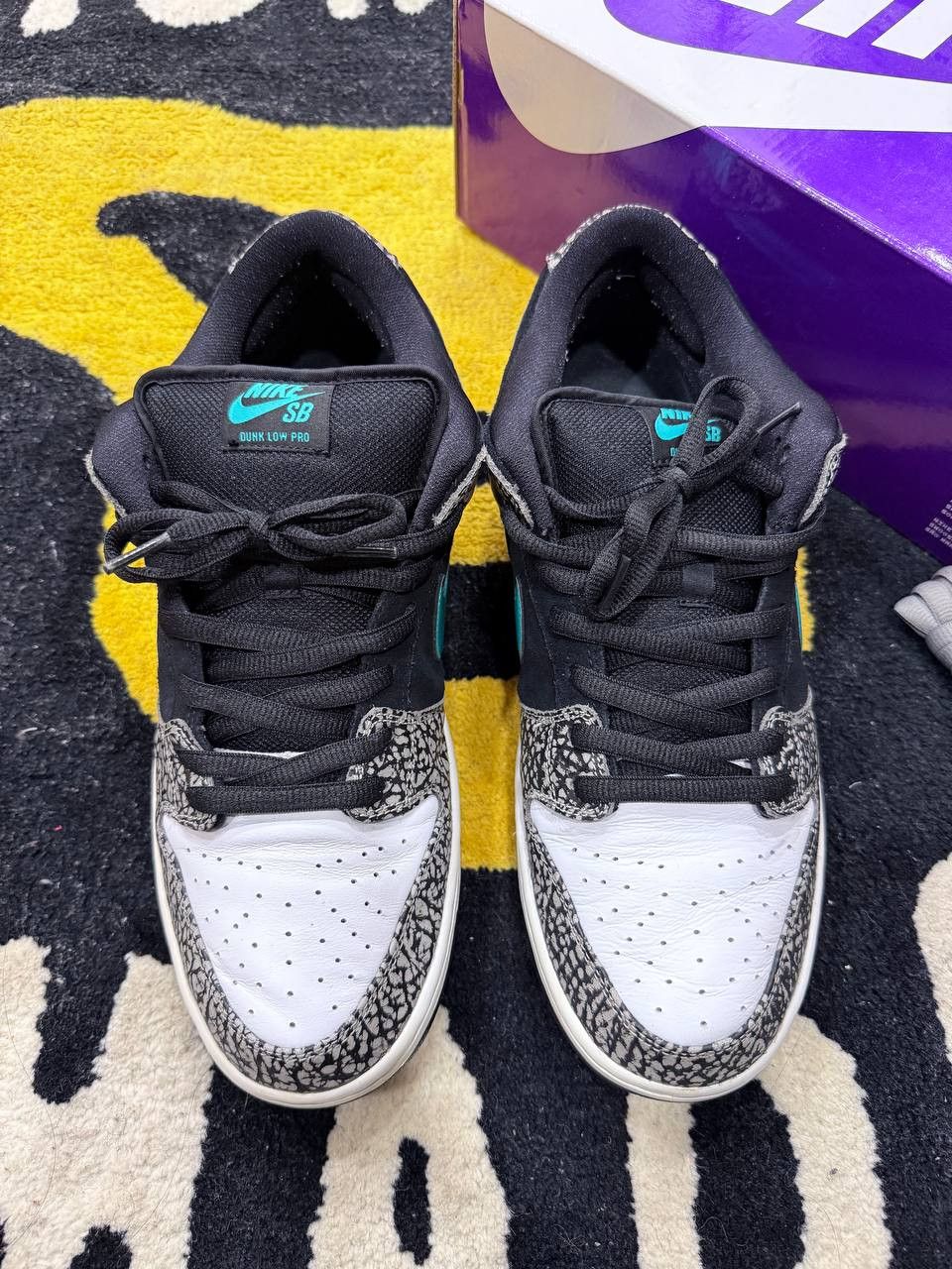 Nike Nike SB Dunk Low atmos Elephant (2020) BQ6817-009 Size US 13 / EU 46 - 4 Thumbnail