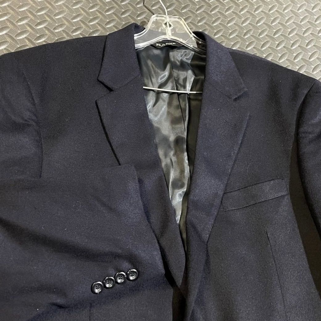 Jos. A. Bank Jos. A. Bank Blazer Sport Coat 42R Navy 100% Cashmere 2 Button Jacket Mens Regular Blue Size 42R - 2 Thumbnail