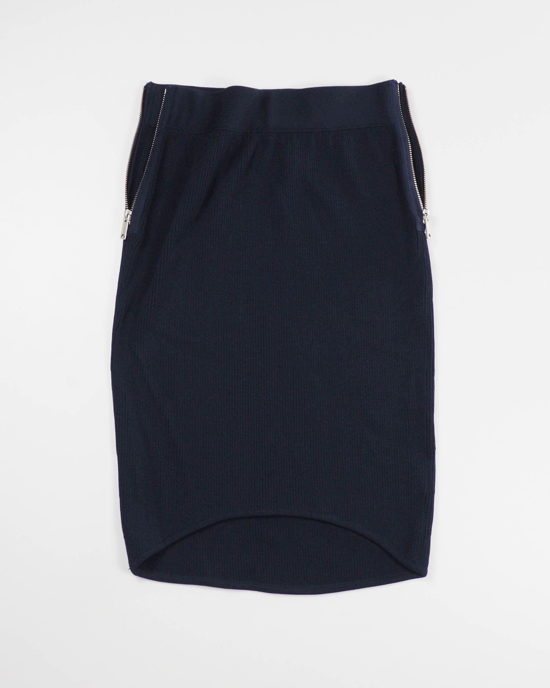 Maison MIHARA YASUHIRO Miharayasuhiro zipper skirt Size 26" / US 2 / IT 38 - 1 Thumbnail
