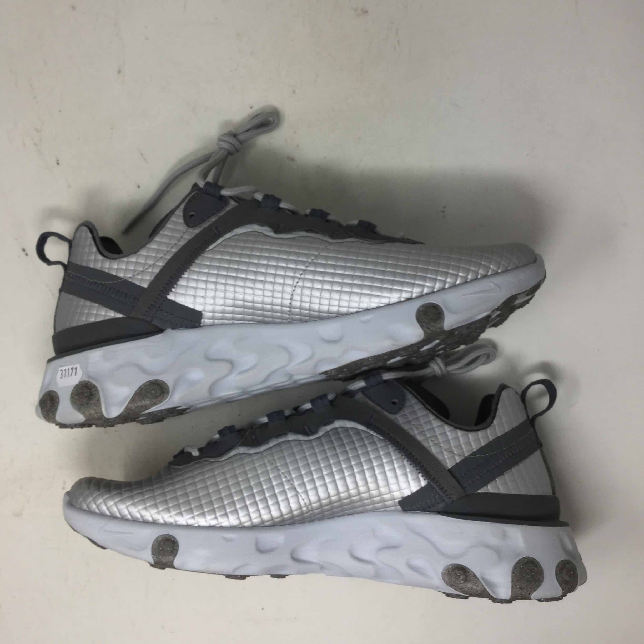 React Element 55 Quilted Grid White
