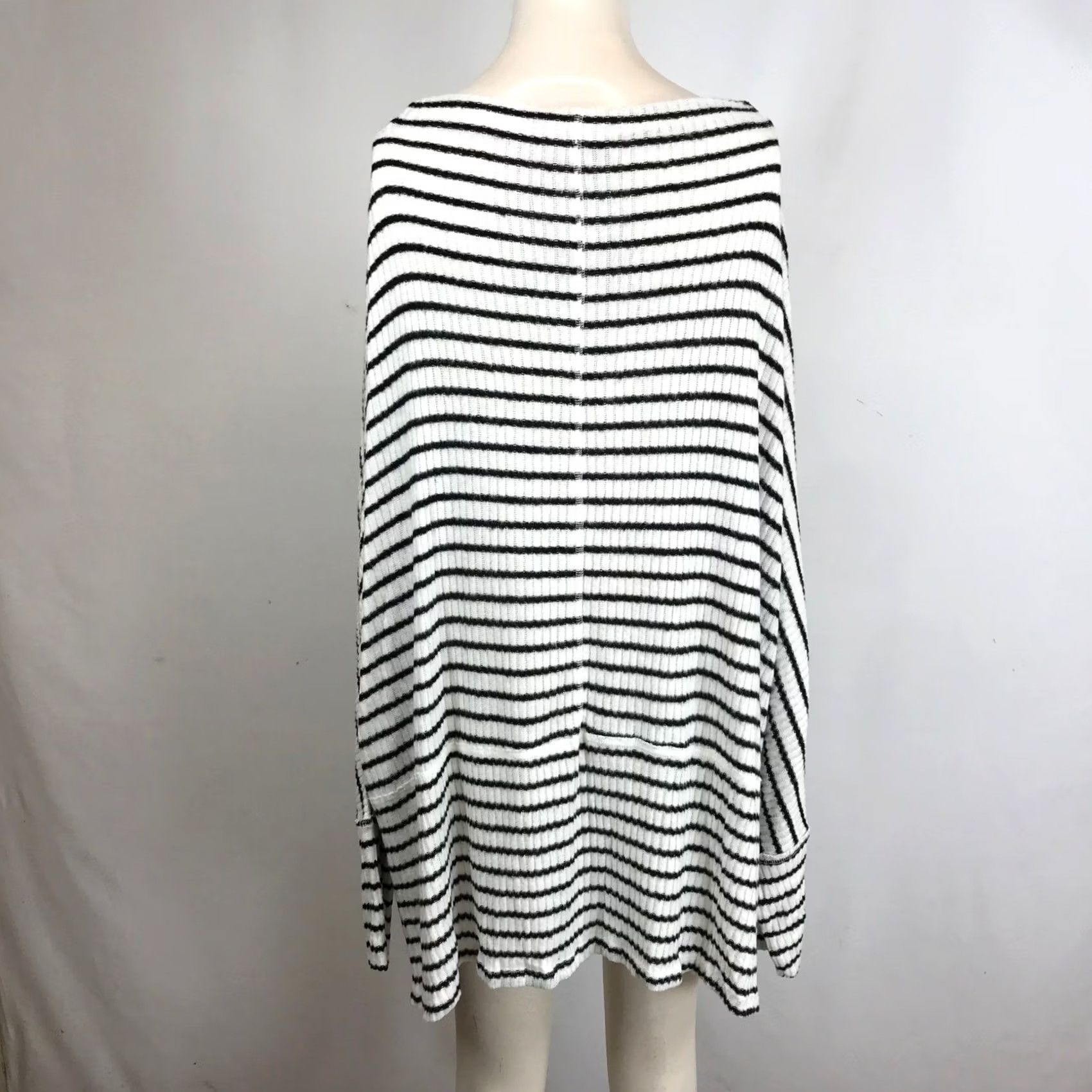 Vintage Maurices Striped Boat Neck Long Sleeve Sweater Top Women's Plus 2X Size XXL / US 16-18 / IT 52-54 - 4 Thumbnail