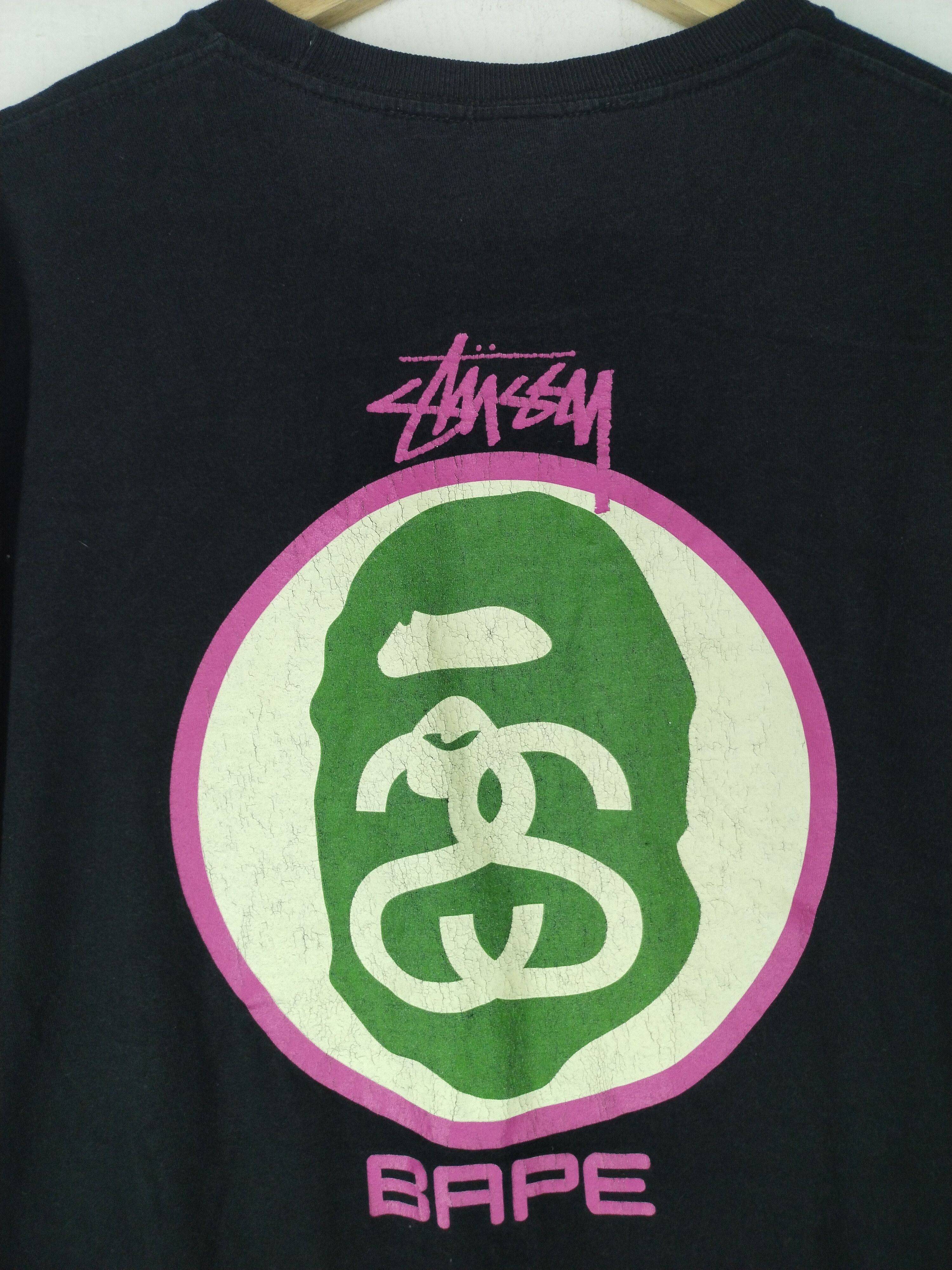 Bape × Stussy Bape x Stussy Tee Size US L / EU 52-54 / 3 - 4 Thumbnail