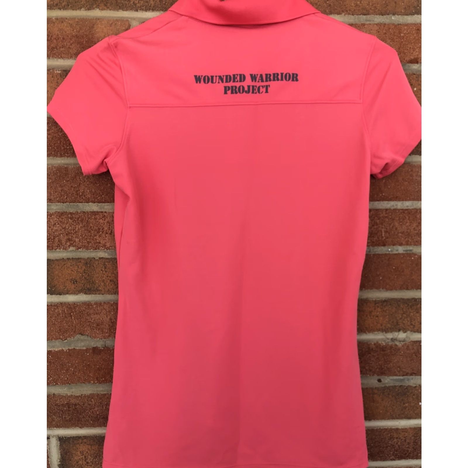 Under Armour Under Armour Polo Shirt Womens S Pink Short Sleeve Collared Button Logo Casual Athletic Size S / US 4 / IT 40 - 5 Thumbnail