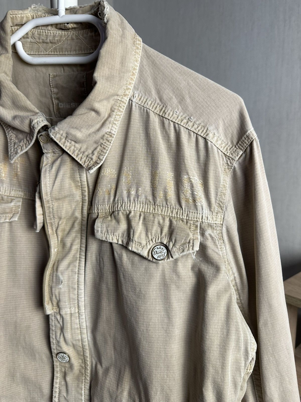 Diesel Diesel vintage faded jacket Size US L / EU 52-54 / 3 - 5 Thumbnail