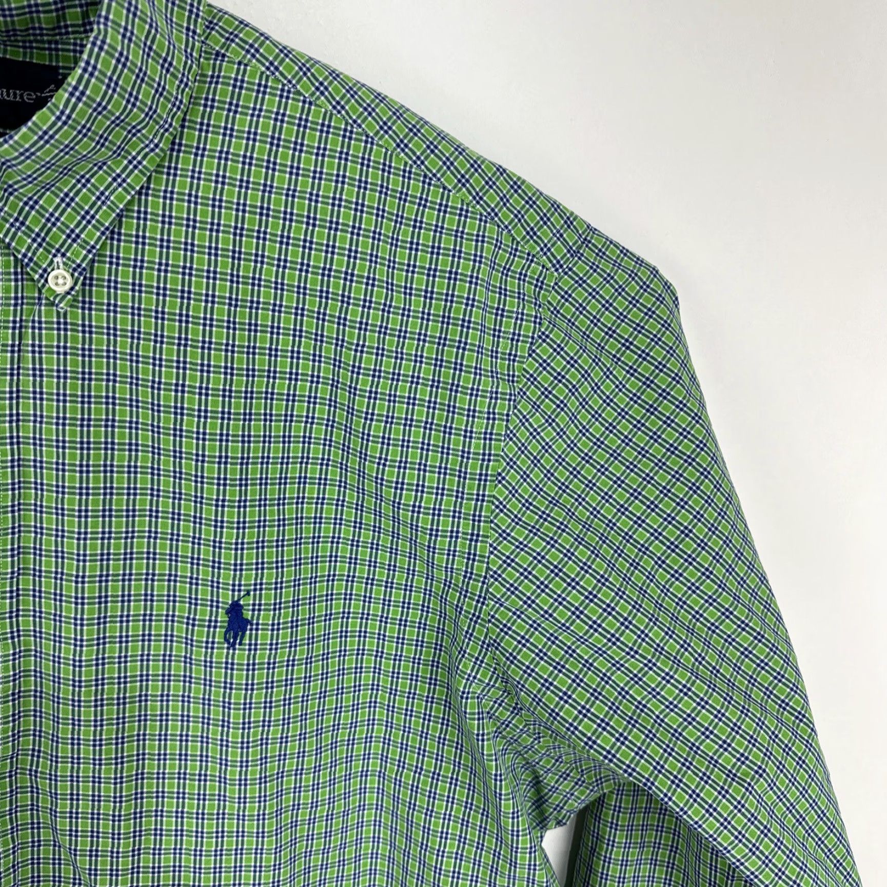 Polo Ralph Lauren VINTAGE Polo Ralph Lauren Mens Classic Fit Shirt XL Plaid Long Sleeve Button Up Size US XL / EU 56 / 4 - 5 Thumbnail