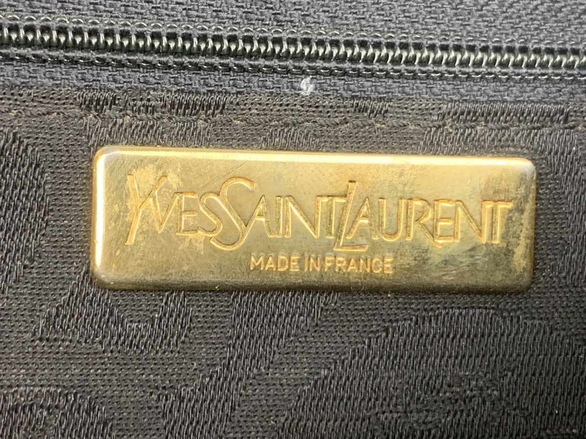 Yves Saint Laurent Authentic vintage ysl Arabesque Pattern Shoulder Bag Leather Size ONE SIZE - 19 Thumbnail