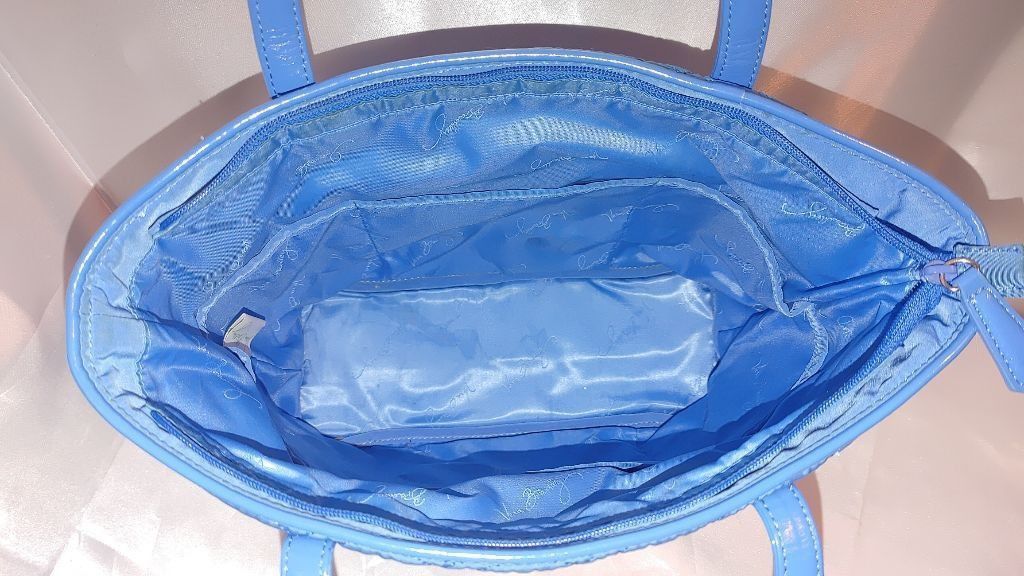 Vera Bradley Vera Bradley Ultralight Small Trimmed Tote in Coastal Blue Size ONE SIZE - 9 Thumbnail