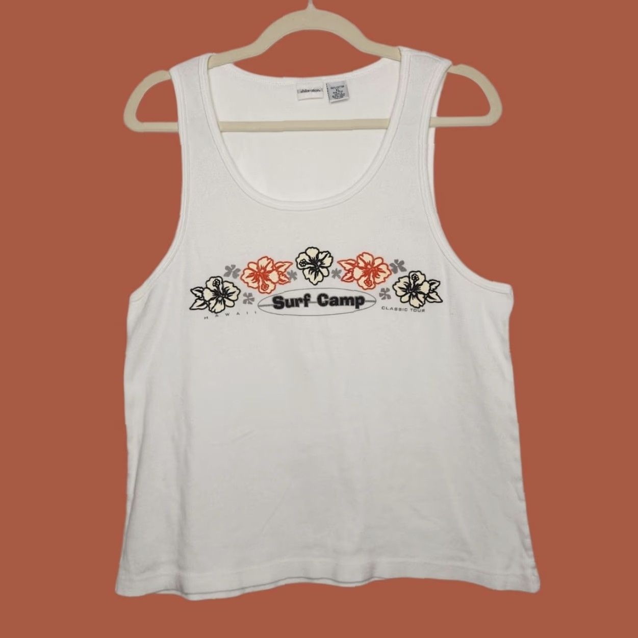 Vintage Vintage Xhilaration 90s White XL Tank Top Surf Surfer Aloha Hawaii User: Vintage Xhilaration 90s White XL Tank Top Surf Surfer Aloha Hawaii Size XL / US 12-14 / IT 48-50 - 2 Thumbnail
