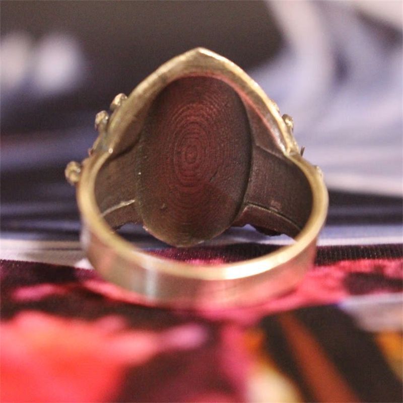 Jewelry Medusa Jewelry Rings Open Size Chrome Ring (Size 7-13) Size ONE SIZE - 3 Thumbnail