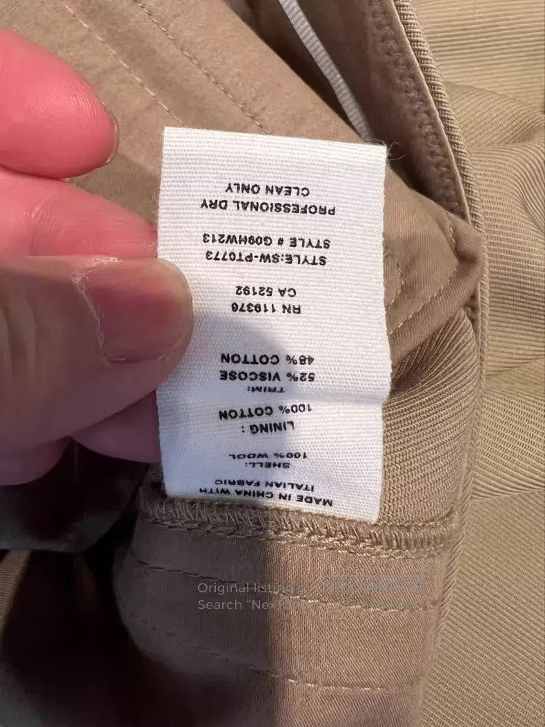 Helmut Lang Helmut Lang size 8 Khaki Trousers Size 28" / US 6 / IT 42 - 6 Thumbnail