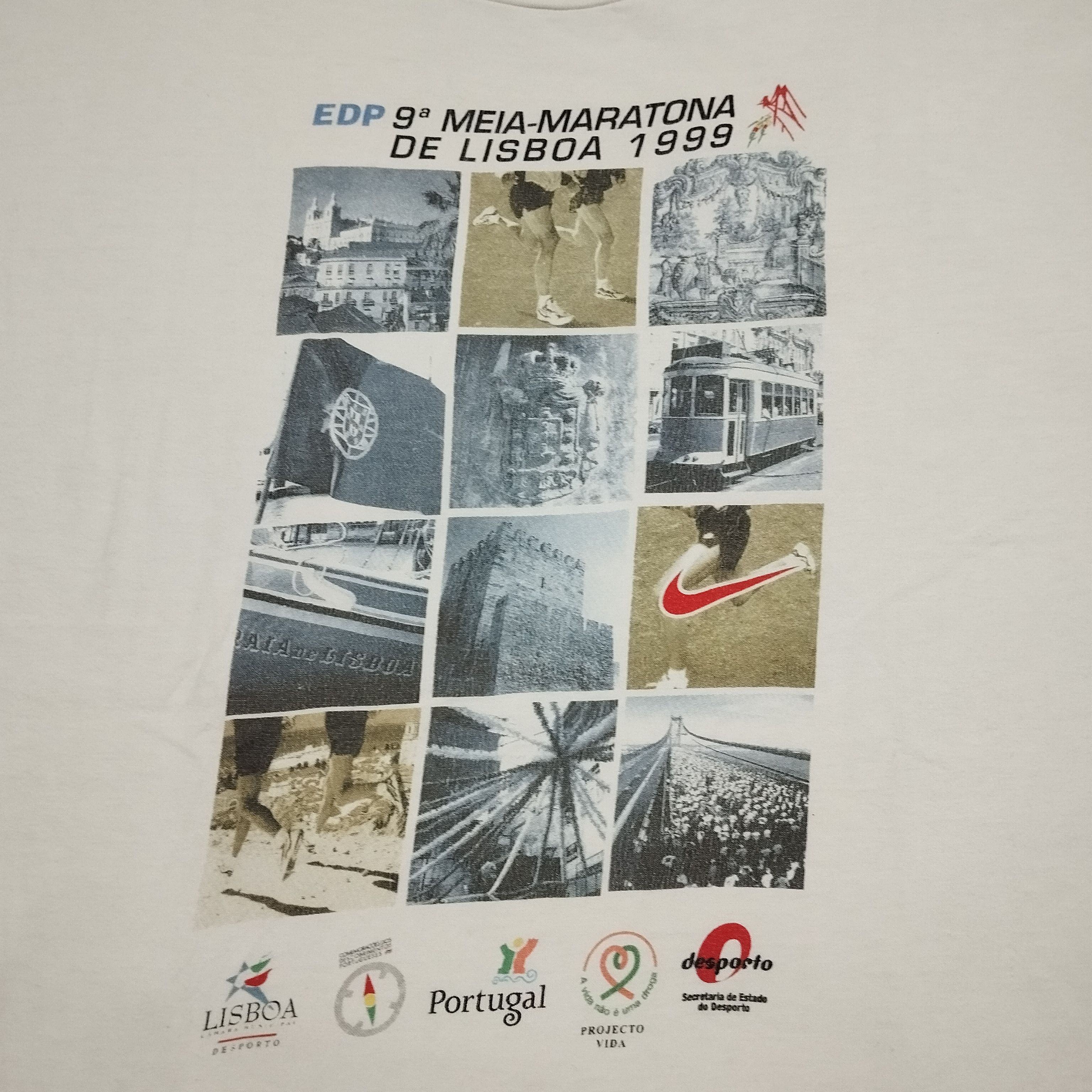 Nike Vintage Nike Marathon Lesboa Portugal 1999 Size US M / EU 48-50 / 2 - 1 Thumbnail
