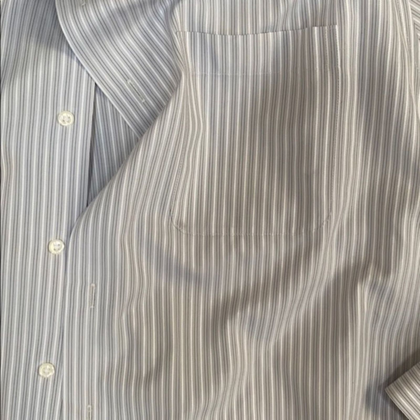 Jos. A. Bank Joseph A Bank Striped Button Down Shirt | Sz 16.5 Size US L / EU 52-54 / 3 - 4 Thumbnail