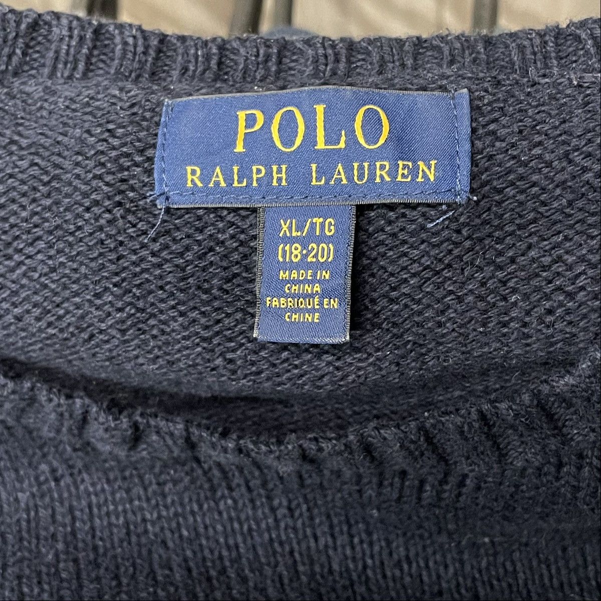 Polo Ralph Lauren Polo Ralph Lauren polo bear sweater Size US XL / EU 56 / 4 - 20 Thumbnail