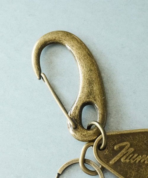 Number (N)ine Number nine LOGO PLATE KEY Ring Size ONE SIZE - 5 Thumbnail
