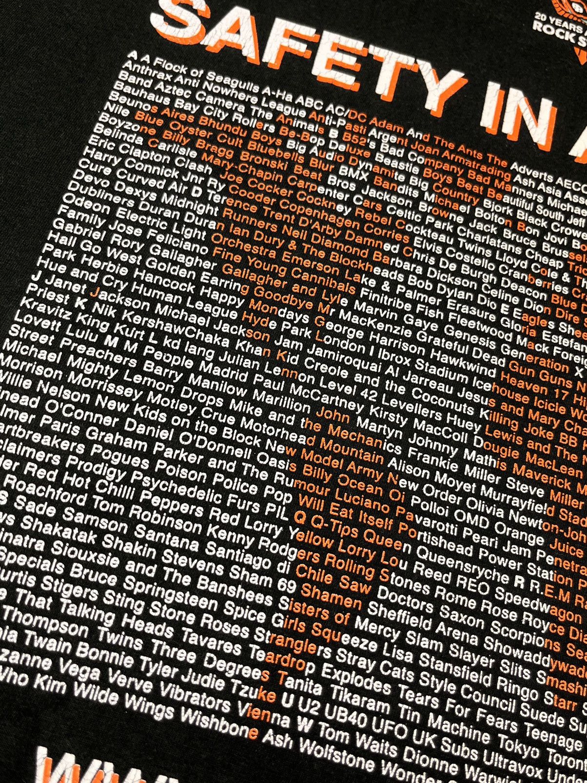 Band Tees × ROCKSTEADY Rock Steady 20 years 1980-2000 size L Size US L / EU 52-54 / 3 - 9 Thumbnail