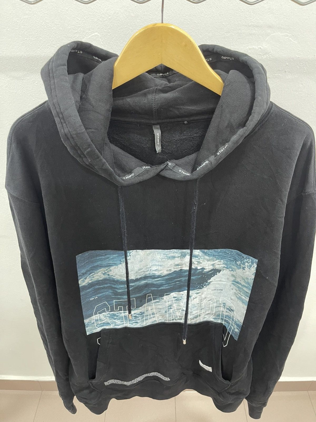 Stampd Stampd 20ss Wave Hoodie Size US XL / EU 56 / 4 - 6 Thumbnail
