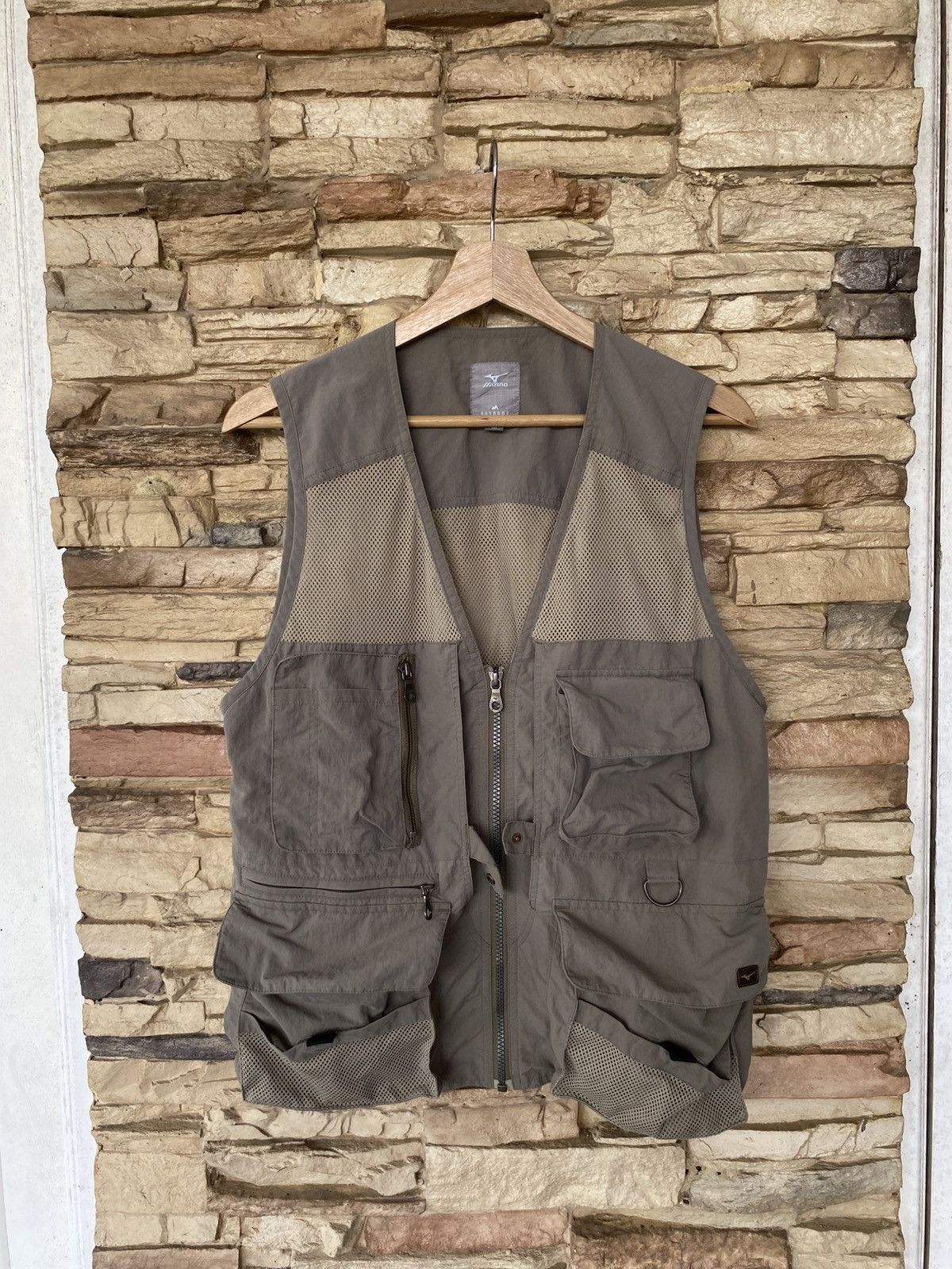 Mizuno Vintage Mizuno Outdoor Tactical Multi Pocket Vest Size US M / EU 48-50 / 2 - 1 Thumbnail