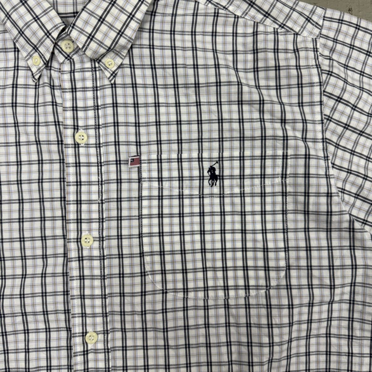 Polo Ralph Lauren Polo Jeans RL Short Sleeve Checked Shirt Size US L / EU 52-54 / 3 - 2 Thumbnail
