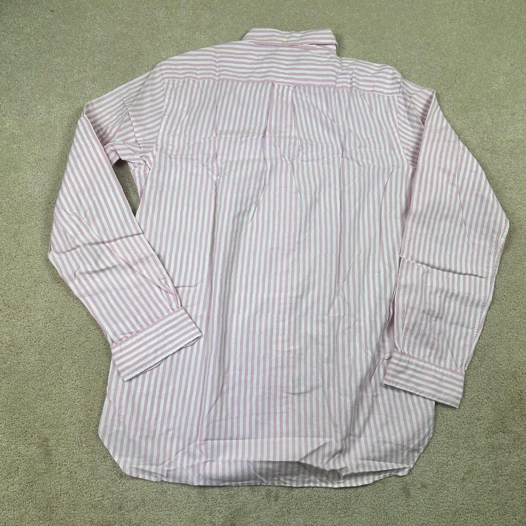 Polo Ralph Lauren Polo Ralph Lauren Button Up Shirt Mens Medium Pink Striped Size US XXL / EU 58 / 5 - 3 Thumbnail