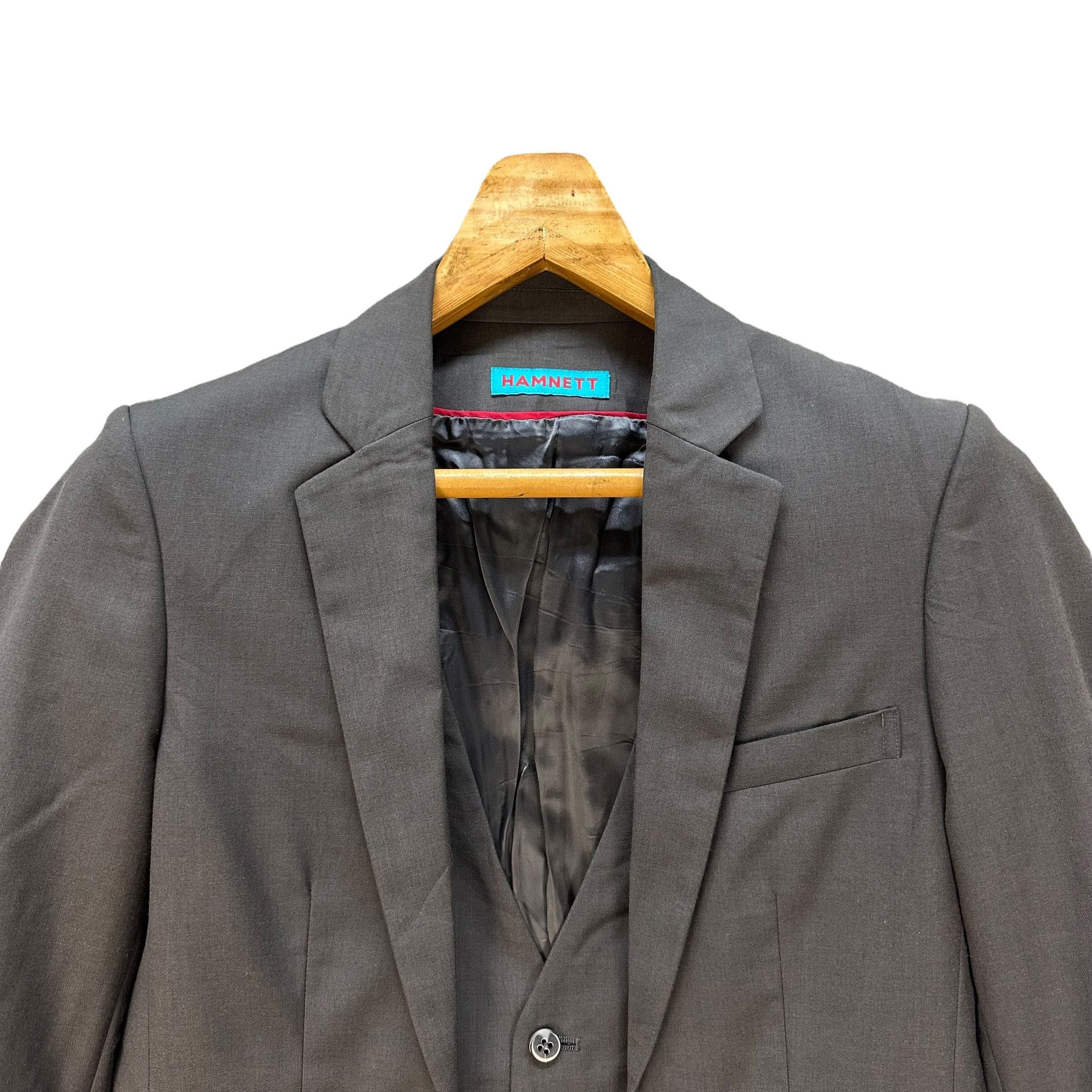 Katharine Hamnett London HAMNETT Inner Vest Suit Jacket Blazers #1509-A62 Size US S / EU 44-46 / 1 - 2 Thumbnail