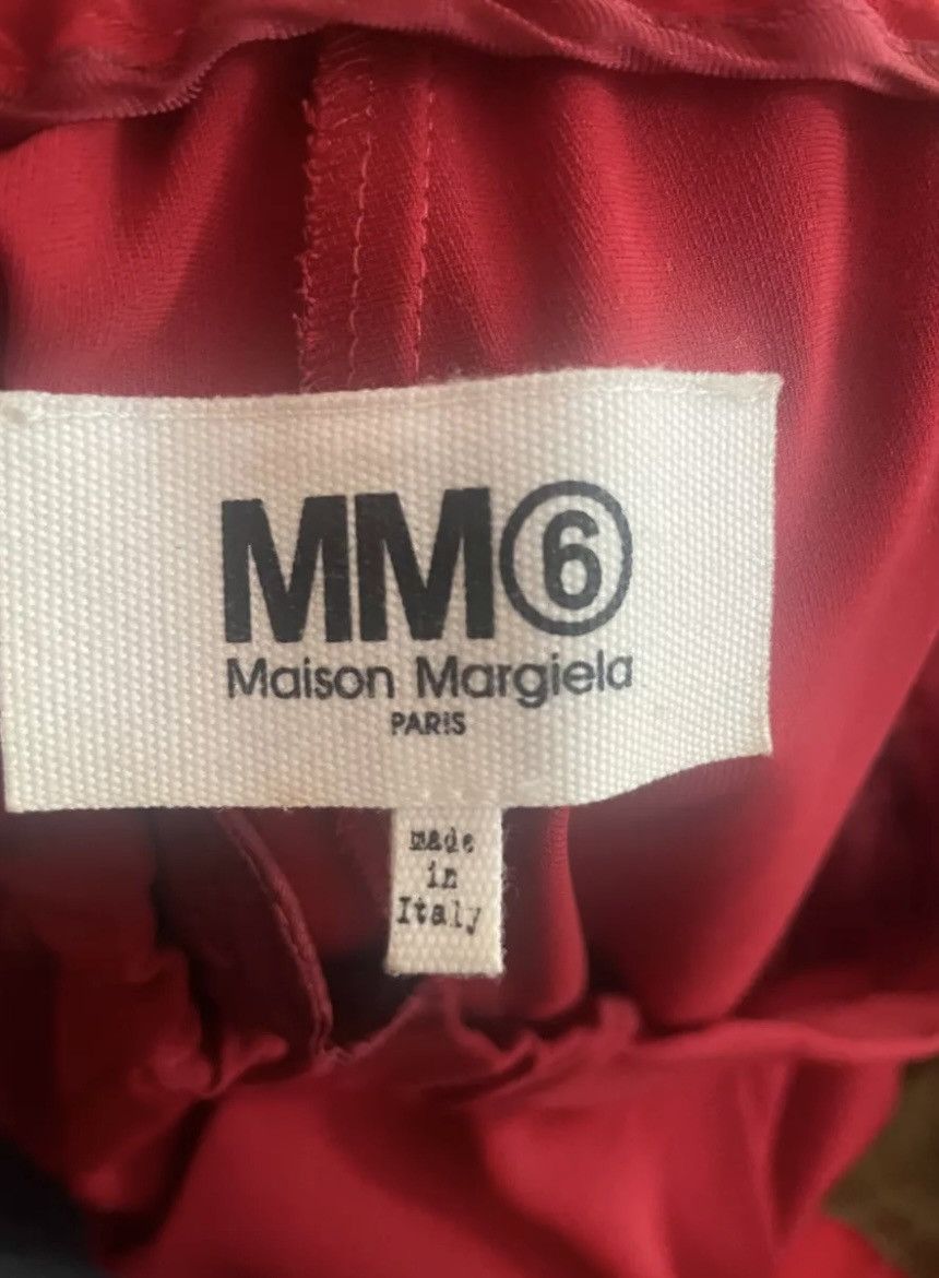 Maison Margiela Maison Margiela (MM6) red dress pants Size 37" - 3 Thumbnail