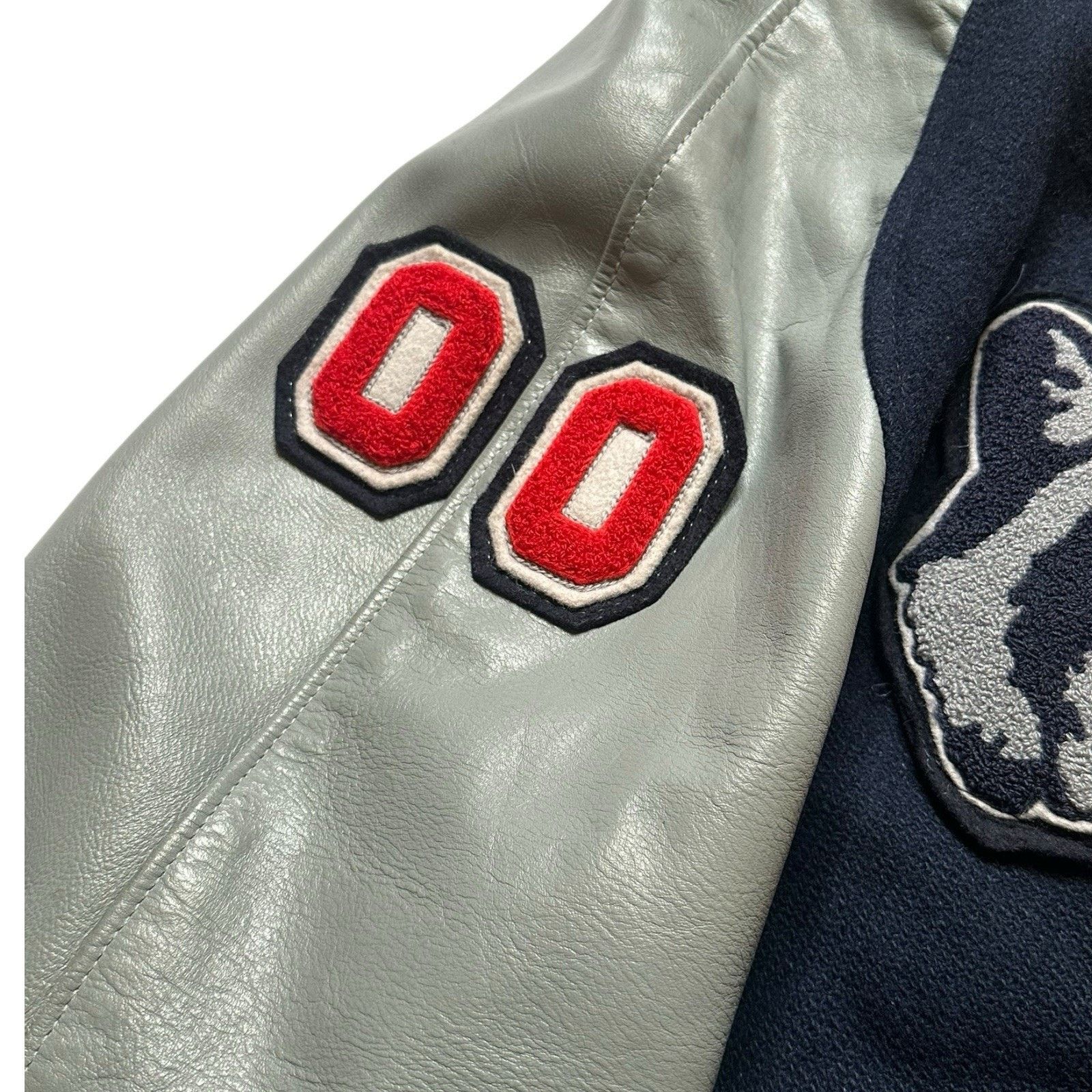 Skookum 2002 Vintage Huskies Letterman Varsity Bomber Wool Jacket Size US XL / EU 56 / 4 - 8 Thumbnail