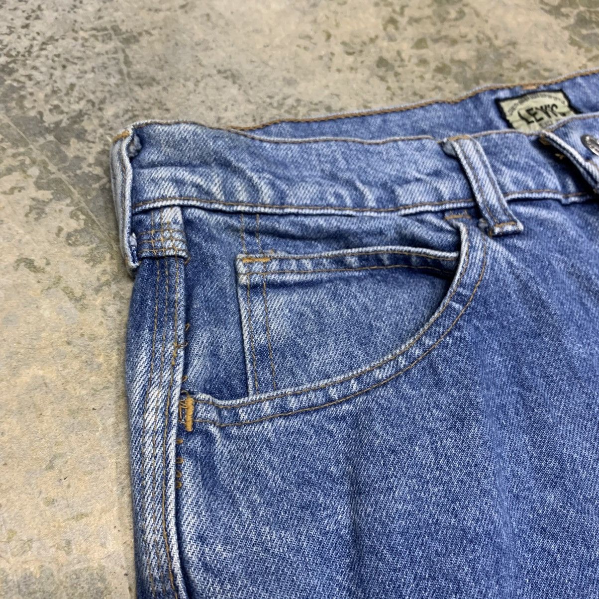 Levi's × Levi's Vintage Clothing × Vintage Rare 1991 Levis 636 Big E Silver Tab Vintage Japan Size US 30 / EU 46 - 7 Thumbnail