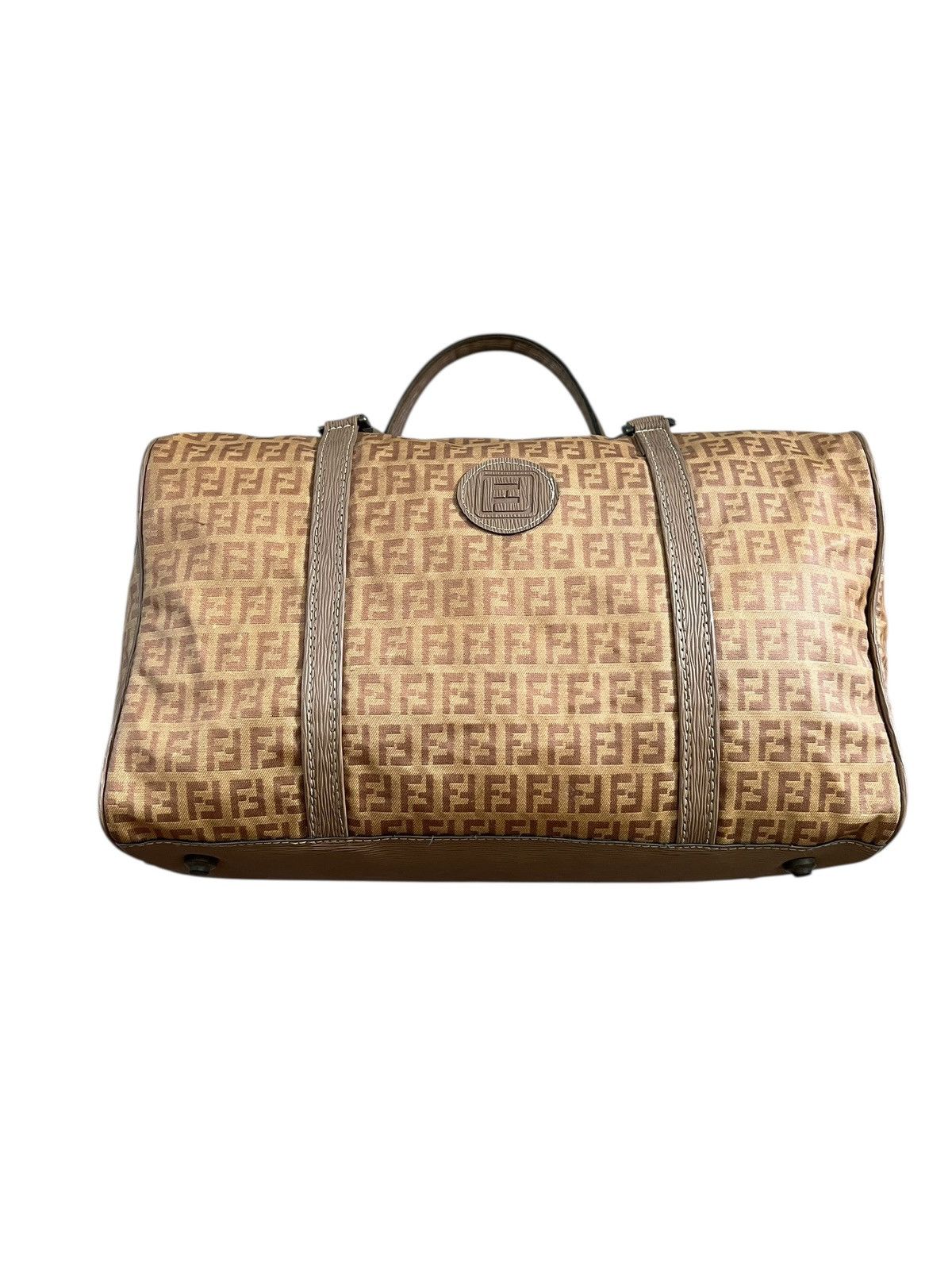Fendi Vintage 70s Fendi Zucca Duffle Bag Size ONE SIZE - 7 Thumbnail