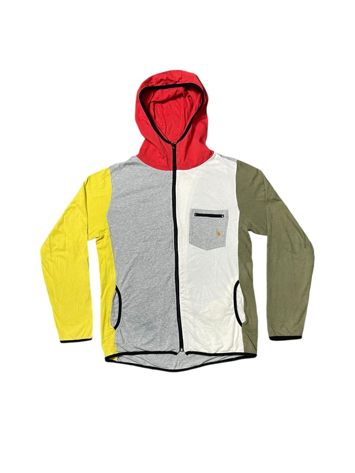 go slow caravan 2000s GO SLOW CARAVAN MULTI COLOUR ZIPPER HOODIE Size US M / EU 48-50 / 2 - 1 Thumbnail