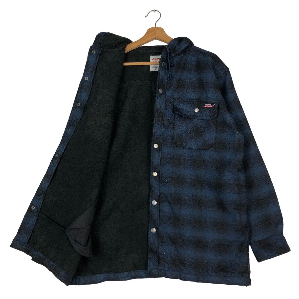 Japanese Brand 🔥VINTAGE WOOL JACKET DICKIES USA TARTAN DESIGN Size US M / EU 48-50 / 2 - 1 Thumbnail