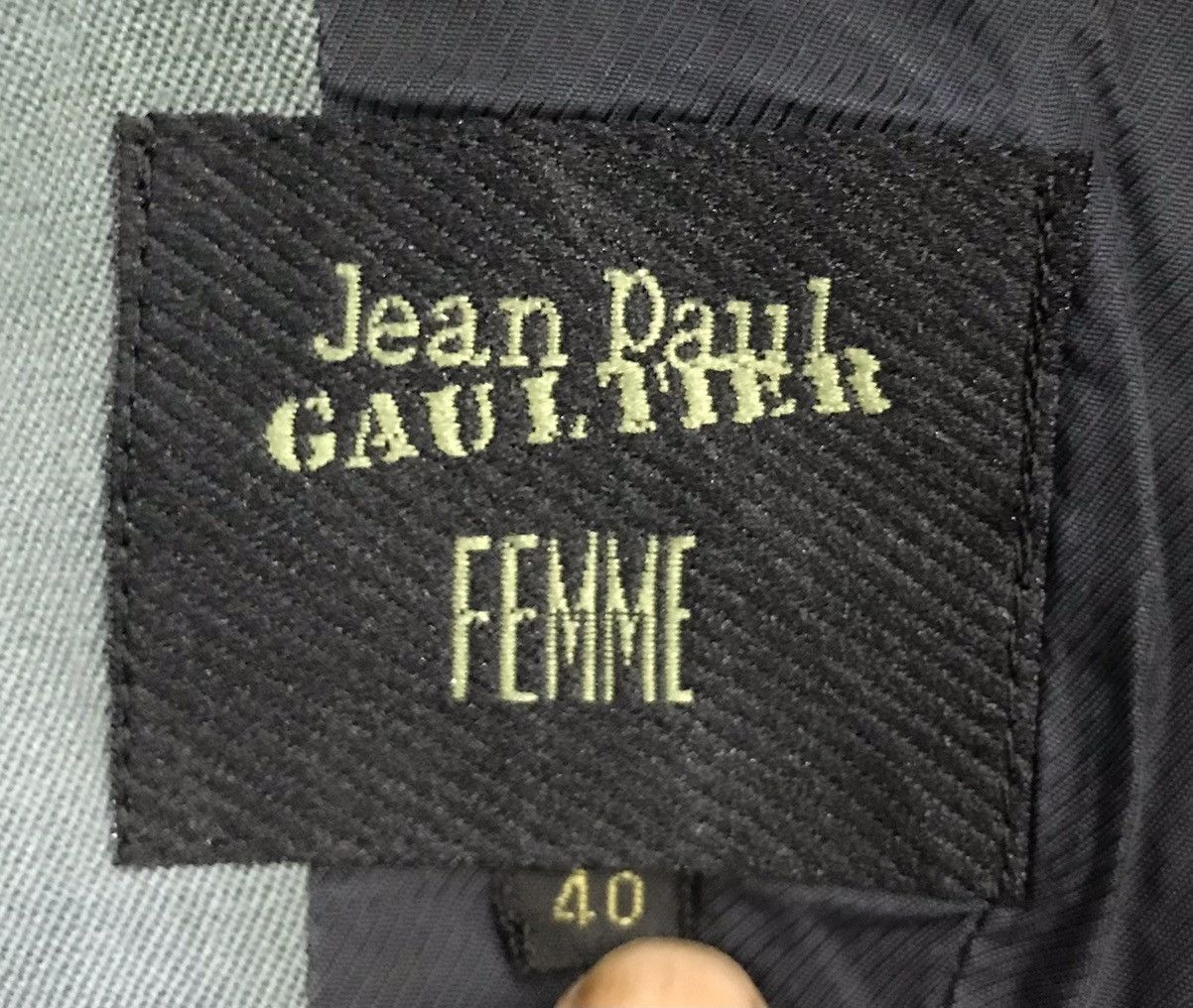 Jean Paul Gaultier × Vintage Vintage Jean Paul Gaultier Femme Blazer Size US M / EU 48-50 / 2 - 13 Thumbnail