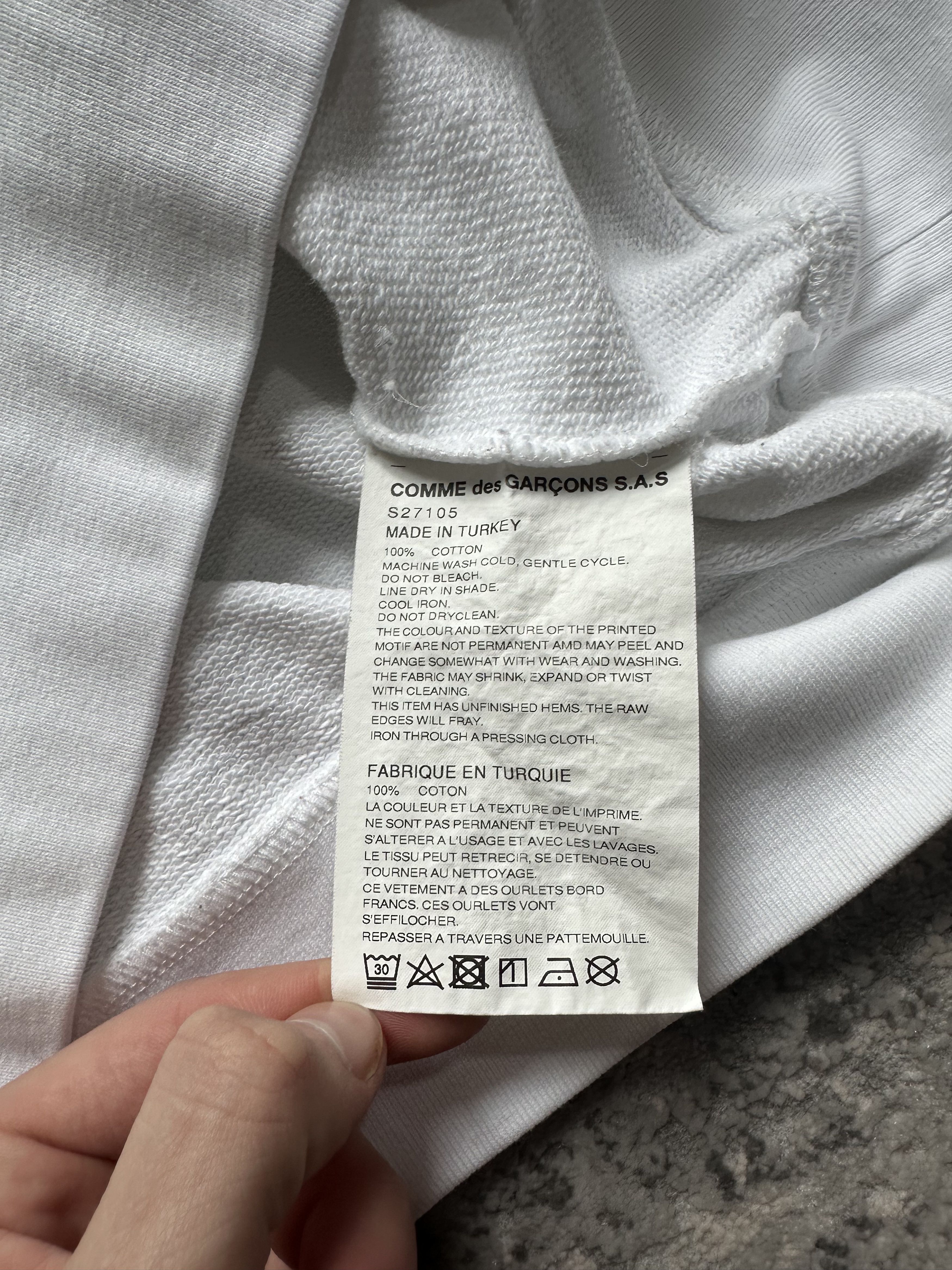 Comme des Garcons SHIRT Comme des Garcons Shirt Sweatshirt Size US S / EU 44-46 / 1 - 6 Thumbnail