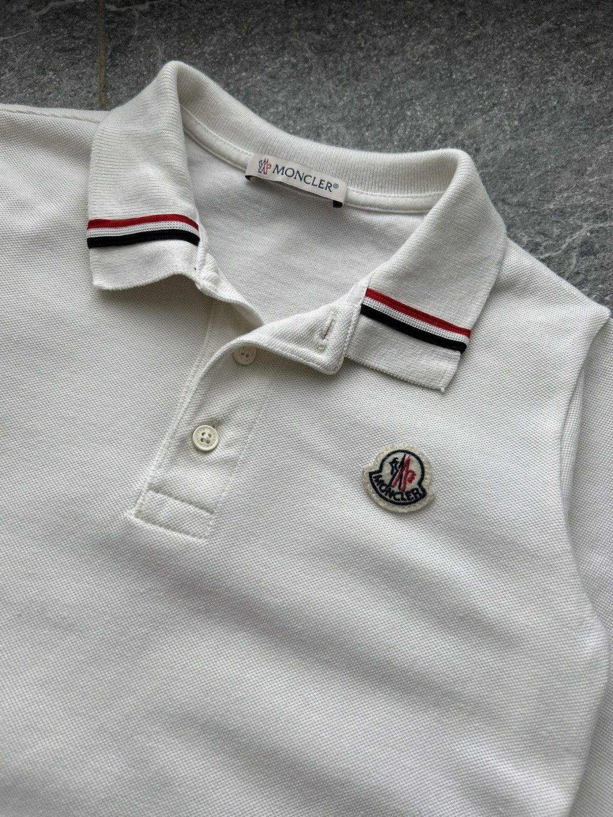 Moncler Vintage regby polo moncler kids long sleeve Size US XXS / EU 40 - 3 Thumbnail