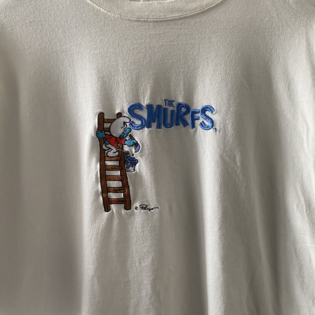 Japanese Brand × Vintage Beauty n Best x The Smurfs Animate x Embroidery Small Grafik Size US XL / EU 56 / 4 - 2 Thumbnail