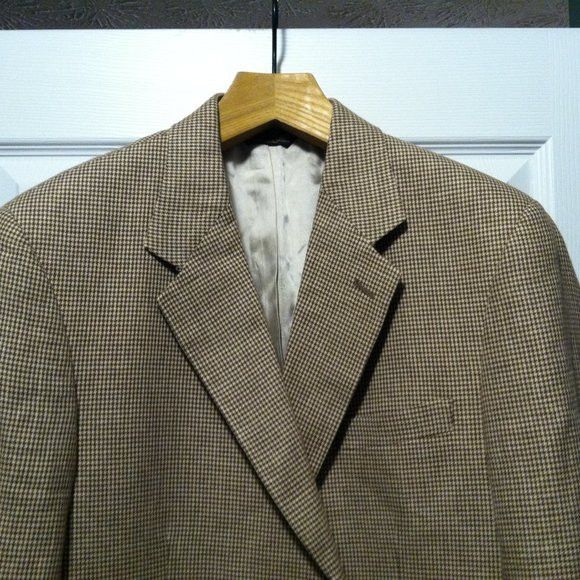 Brooks Brothers BROOKS BROTHERS MEN'S LINEN SPORT JACKET BLAZER SIZE: 42R Size 42R - 2 Thumbnail