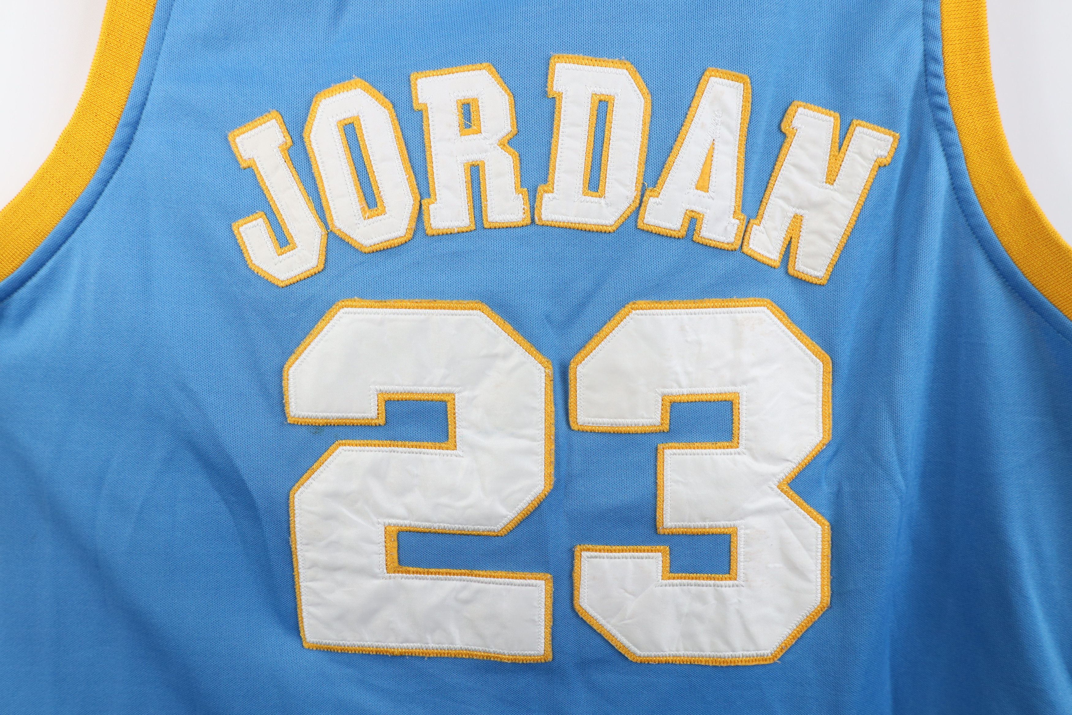 Vintage Vintage Michael Jordan Laney High School Basketball Jersey Size US XXL / EU 58 / 5 - 11 Thumbnail